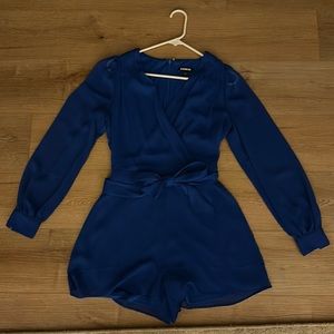 Women’s Blue Express Romper size XS